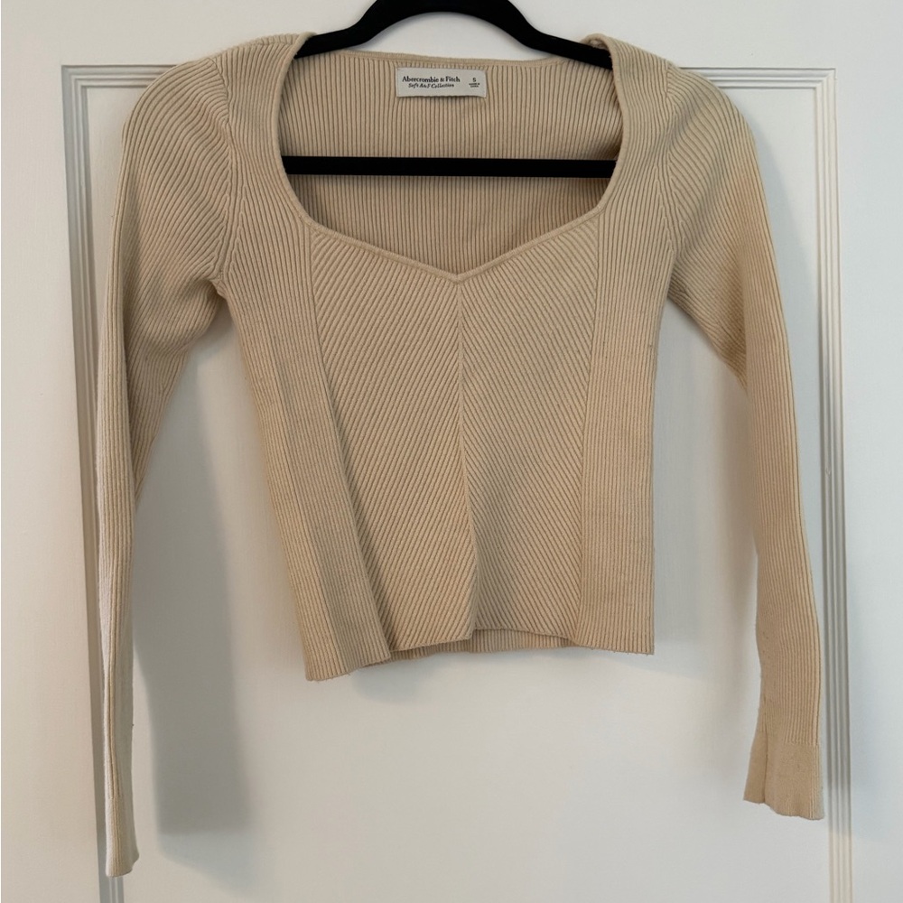 Abercrombie & Fitch SoftAF Ribbed Knit Top